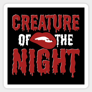 Creature of the night Sticker